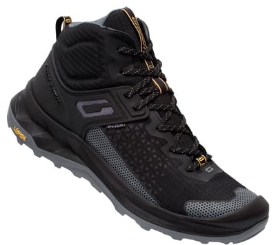 Grisport Explorer Mid Wandelschoen - Dames leren lage wandelschoenen - Black