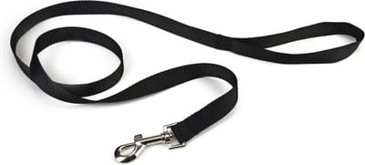 Beeztees - Hondenriem - Nylon - Zwart - 130 cm x 15 mm