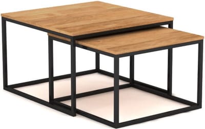 Bijzettafel Set Lyon Blanc | Mangohout