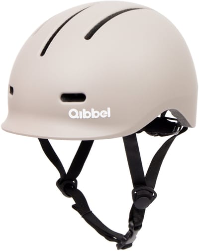 Qibbel Kinderfietshelm XS 45-51 cm – Pebble Grey - Grijs – verstelbaar – EN1078 gecertificeerd - Fietshelm - kinderhelm
