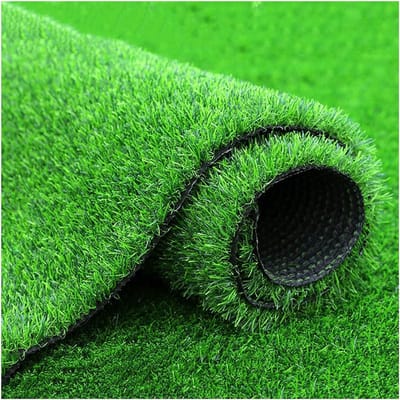 Synthetisch grasmat - Kunstgazon tapijt - Buitenruimte decoreren - Realistische textuur - 50 x 200 cm - Groen
