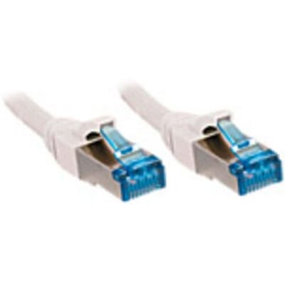 LINDY 47199 RJ45 Netwerkkabel, patchkabel CAT 6A S/FTP 15.00 m Wit 1 stuk(s)
