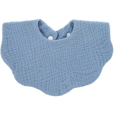 1 pièce Bavoirs Bébé Doux en Coton Couleur Unie Bavoir Bébé Nouveau-nélingettes de Bain Foulard Bandana pour Enfants Garçon Fille Serviette Salive d'alimentation gray