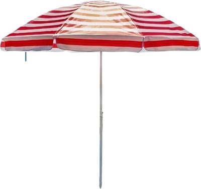 Livano Strandparaplu - Extra Sterke Parasol - Winddicht Paraplu - Strand - Outdoor - UV Bescherming - Rood