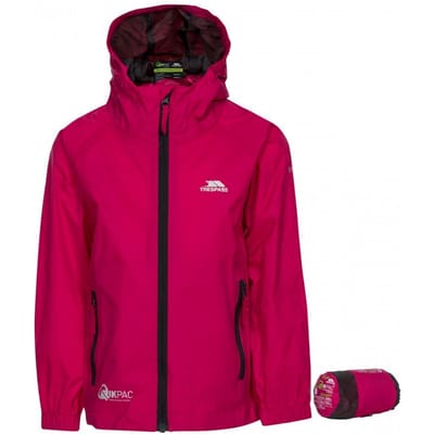 Trespass Kinderen/kinderen qikpac waterdichte packaway jacket