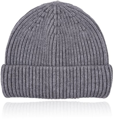 LGT JWLS Grijs Beanie Muts voor Dames Medium Pasvorm