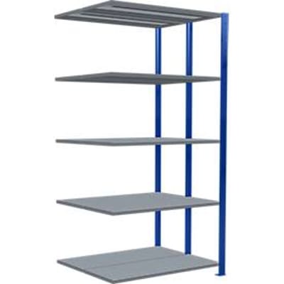 SCHULTE Lagertechnik - Dubbel legbordstelling. Type 250 kg - 2000x1000x2x400 mm, 10 schappen