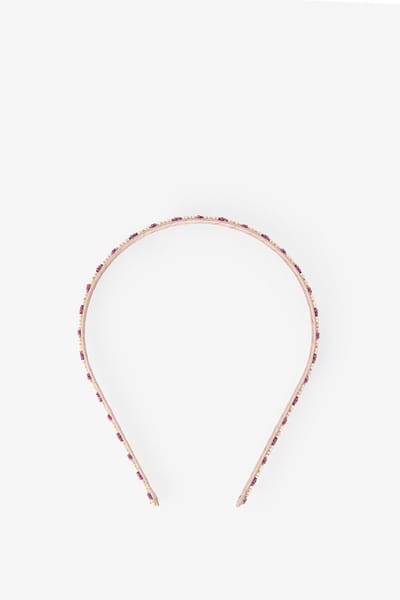 Sissy-Boy - Multicolour haarband met kraaltjes