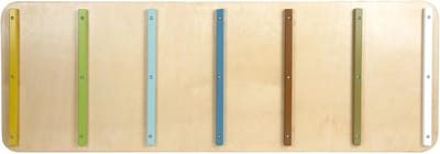 Glijplank 3-in-1 - Klimplank Brug - Binnen Gymnastiek - Dubbelzijdig Multifunctioneel - 115 cm - Kleurrijk