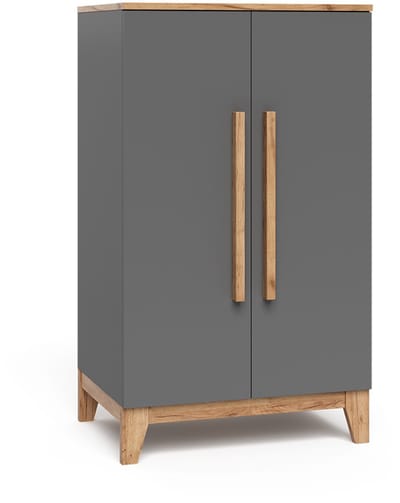 Vitalispa Malia Kindergarderobe – 70 x 120 cm Grijs/Kunstnijverheid