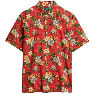 Superdry - Hawaïaans overhemd met print - Heren - Shirts