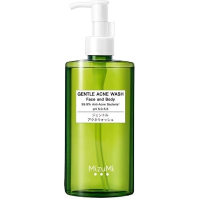 MizuMi Zachte Acne Wash, Gezicht & Lichaam, 200 ml. 200 ml.