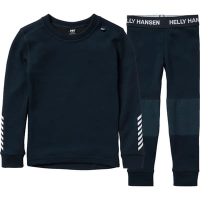 Helly Hansen Lifa Merino Set Zwart 24 Months Jongens,Meisjes