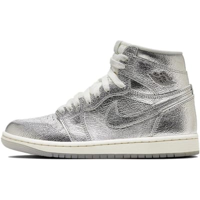 Air Jordan 1 Retro High OG Chrome Dames Sneakers Zilver Metallic-Zilver Photon-Dust FN7249-001 44 gray