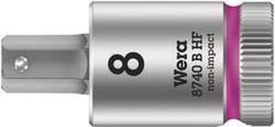 Wera 8740 B HF 05003039001 Dop (zeskant) Dopsleutelinzetstuk Houderfunctie 8 mm 3/8 (10 mm)