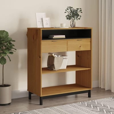 Houten Bartafel - Staande Tafel - Gezellig Tafelen - Massief Hout - 92x45x110 cm - Houtkleur