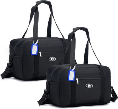Reistas 20L Opvouwbare Handbagagetas 40x20x25cm Waterdicht Lichtgewicht Weekendtas voor Dames en Heren