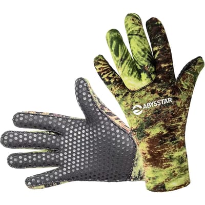 Abysstar Mimetico Evo Handschoenen 3 Mm Groen S