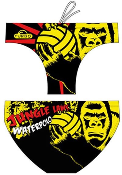 Turbo Jungle Laws Gorilla Zwemslip Zwart 5-6 Years Jongen