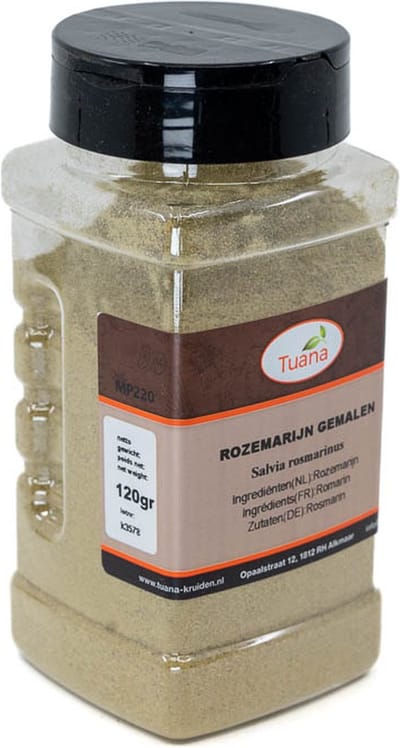 Tuana Kruiden - Rozemarijn Gemalen - Strooibus 90 Gram - Tuanashop - MP-R-0006