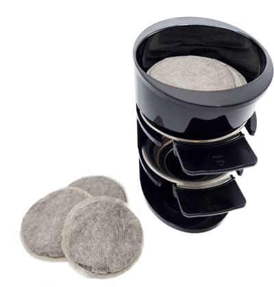 Gadgetpoint - Padbuddy - Koffiepad Opbergsysteem - Koffie Padhouder - Afvalbakje - Geschikt voor Senseo en andere koffiepads - Zwart