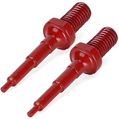 2 stuks Oormerk Nageltagger Naaldklem Pin voor Varken Rundvee Schaap Markeringstools Type 1 brown