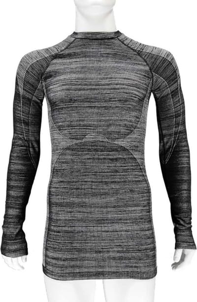 Heat Keeper Thermoshirt voor Heren - Zwart Melange - Maat M (50)