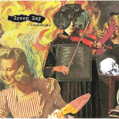 CD GREEN DAY Insomniac 9362460462 Reprise 1995 Allemagne Rock Occasion brown