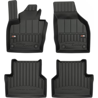 Frogum Audi Q3 I 2011-2018 - Automatten - 3D Design - TPE Rubber - 6 cm Hoge Rand