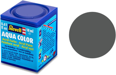 Revell Hobbyverf Acrylverf - Aqua #66 Olive Grey - Matt - RAL7010 - Acryl - Verf potje - 18 ml