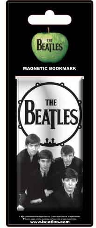 The Beatles - Drumhead - Boekenlegger - Magnetisch