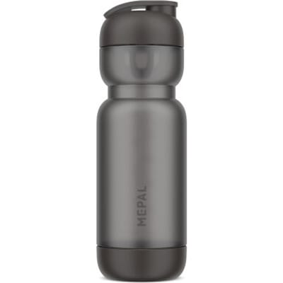 Mepal Shakebeker Sport - 800 ml - Shake en drink - Inclusief mixer & maatverdeling - Eenvoudig schoon te maken - Drinkflessen - Graphite black
