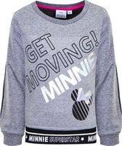 Minnie Mouse - Longsleeve - Grijs - 98cm - 3 jaar