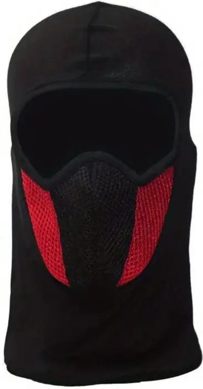 Livano Winter Masker - Balaclava - Ski Mask - Ski Masker - Bivakmuts - Full Face Mask - Rood