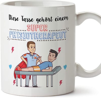 Mok voor Fysiotherapeut Man - Origineel Cadeau voor Manlijke Therapeut