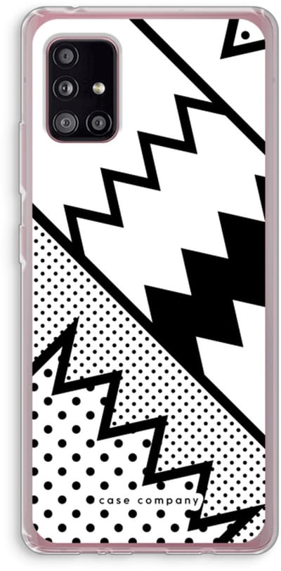 Case Company® - Hoesje geschikt voor Samsung Galaxy A51 5G hoesje - Pop Art #5 - Soft Cover Telefoonhoesje - Bescherming aan alle Kanten en Schermrand