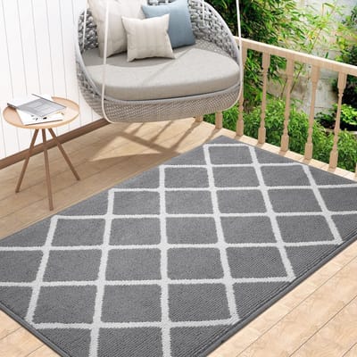 La'Moussawi ® Efficiënte Antislip Deurmat voor Binnen en Buiten Gebruik, Onderhoudsvriendelijk en Wasbaar, 80 x 120 cm