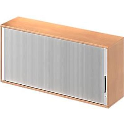Schäfer Shop Genius Opzet-roldeurkast TETRIS WOOD, 2 ordnerhoogten, B 1600, beukenpatroon