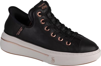 Skechers Slip-Ins: Snoop One - OG Leather 186001-BLK, Vrouwen, Zwart, Sneakers,Sneakers, maat: 37
