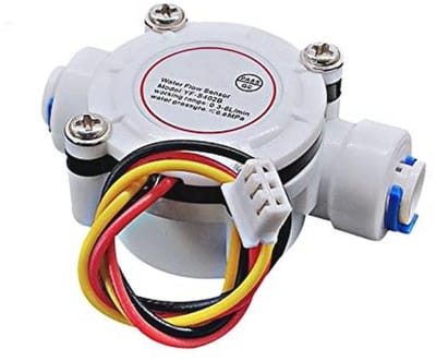 Waterstroomsensor 0.3-6L/min Hall Effect Flowmeter voor Koffiezetapparaat en Waterkoeler