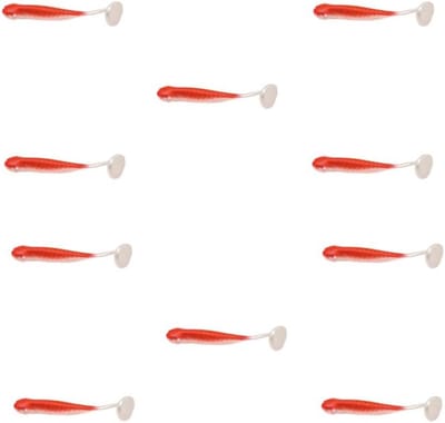 Mini Softbaits Rubber Vissen Hengel Aas voor Forel, Baars en Roofvis