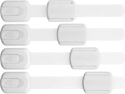 4 stuks premium kinderveiligheidssloten - transparante kast en laadsloten voor babyproofing