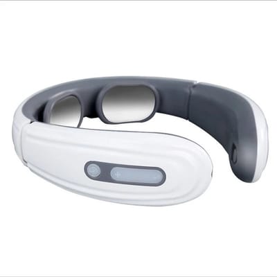 DrPhone NekPulse X6 – Elektrische Nekmassager EMS & Infrarood Warmte – 6 Modi – Spierontspanning & Pijnverlichting