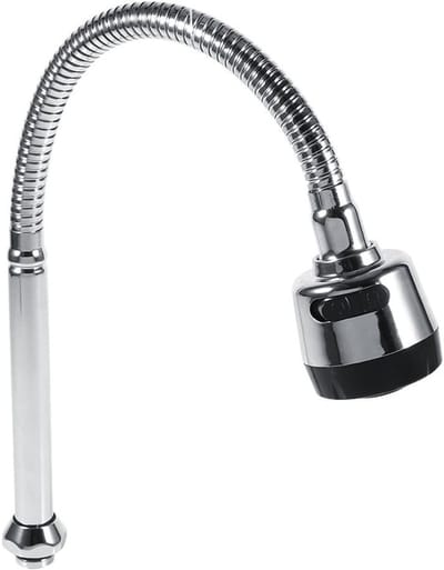 Vervangingsonderdelen voor Keukenkranen, 360 Graden Draaiende Sprayer, Roestvrijstalen Uittrekbare Spoel met Aerator en Accessoires voor Keukengebruik