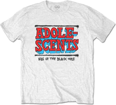 The Adolescents - Kids Of The Black Hole Heren T-shirt - S - Wit