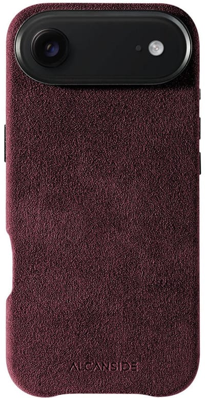 iPhone 17 Air - Alcantara Case - Wine Red