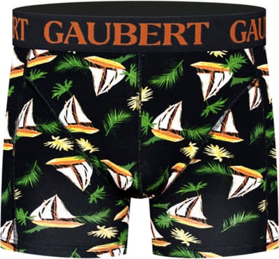 6 stuks GAUBERT® Heren Katoenen Boxershorts | premium herenondergoed | maten M - XXL | Thema: zeilen