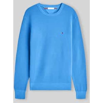 Regular fit pullover van puur katoen