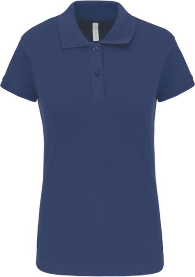 Kariban Piquépolo korte mouwen dames K240 - Deep Blue - S