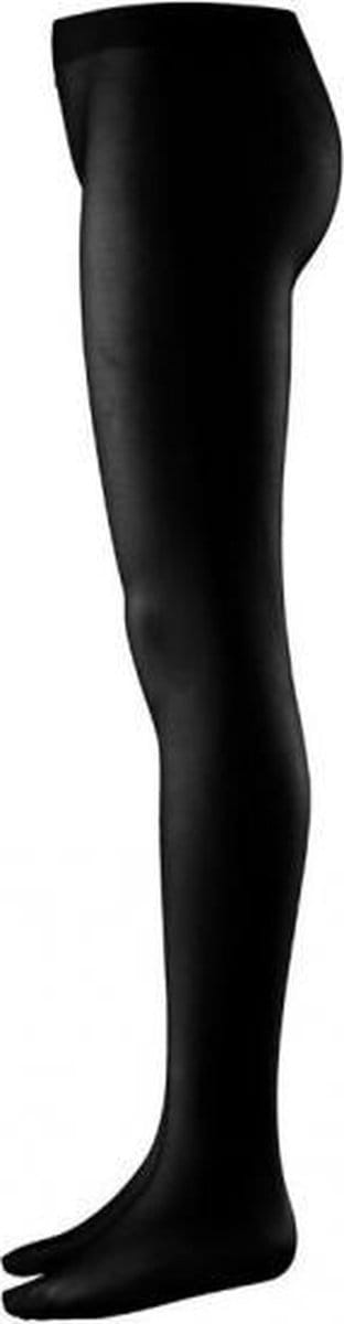Papillon Panty Met Voet Meisjes Zwart Maat 104-116